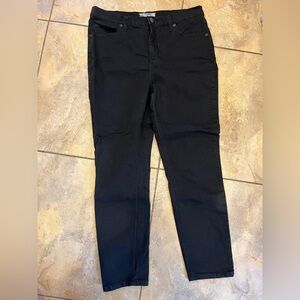 Black High-Waisted Pants